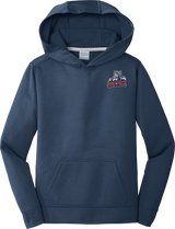 Hartford Jr. Wolfpack Youth Performance Fleece Pullover Hooded Sweatshirt