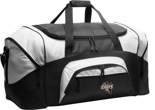 Mercer Chiefs Standard Colorblock Sport Duffel