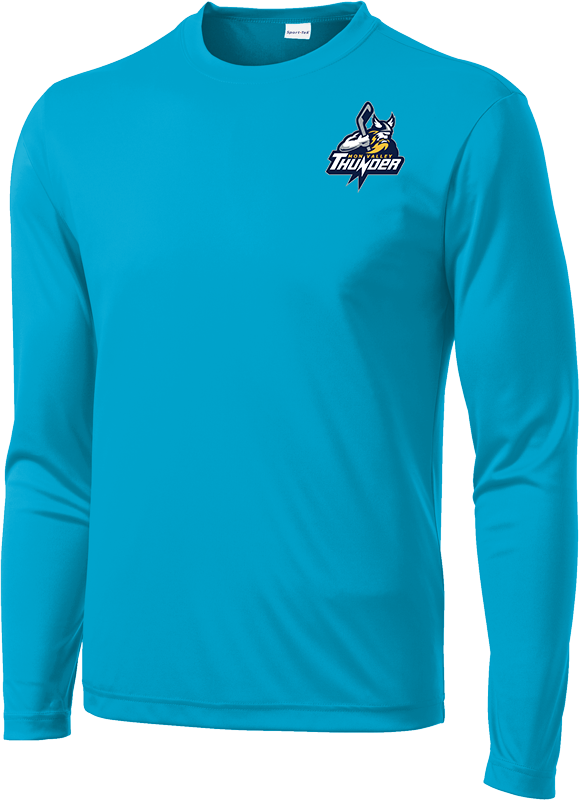 Mon Valley Thunder Long Sleeve PosiCharge Competitor Tee