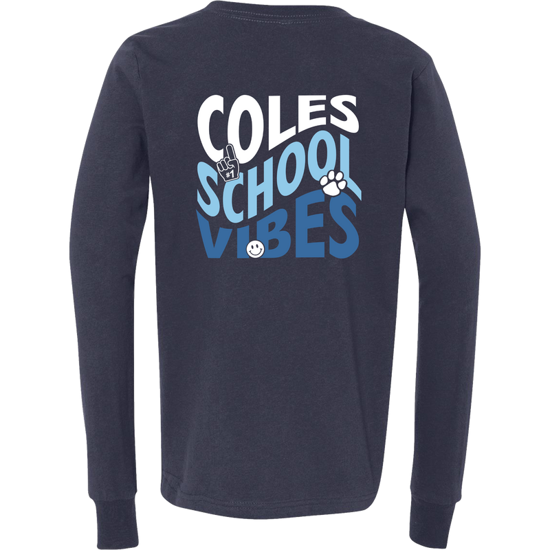 Coles Elementary Youth Jersey Long Sleeve Tee