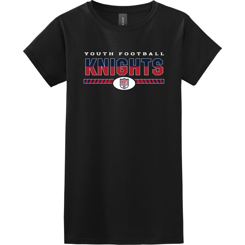 Knights Youth Football Softstyle Ladies T-Shirt