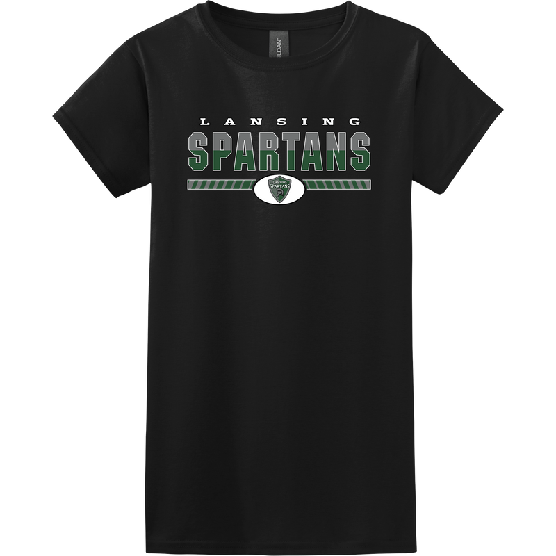 Lansing Spartans Softstyle Ladies' T-Shirt