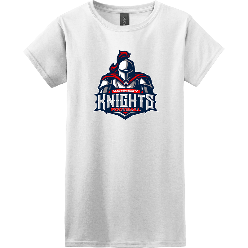 JFK Knights Football Softstyle Ladies' T-Shirt