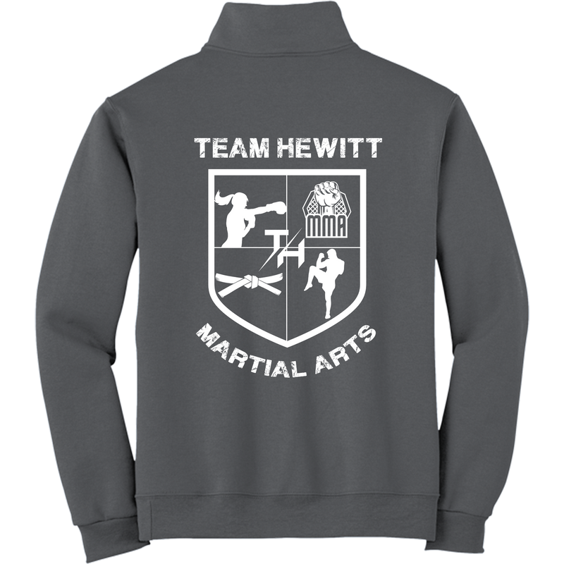 Team Hewitt Martial Arts NuBlend 1/4-Zip Cadet Collar Sweatshirt