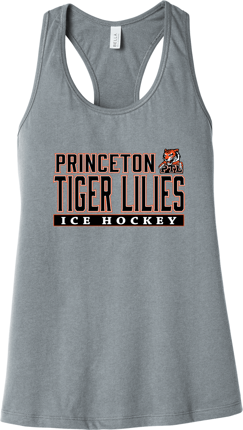 Princeton Tiger Lilies Womens Jersey Racerback Tank