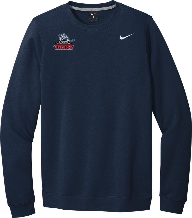 NJ Titans Nike Club Fleece Crew