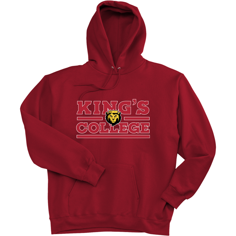 King's College Ultimate Cotton - Pullover Hooded Sweatshirt