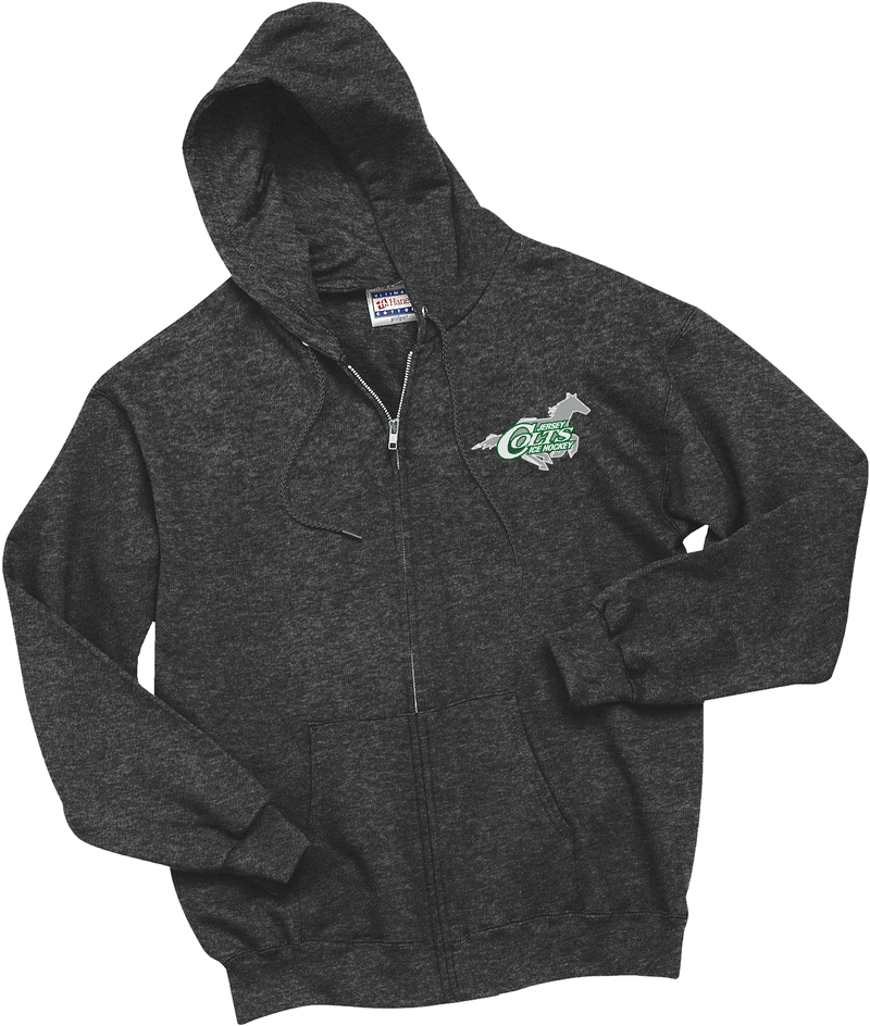 NJ Colts Ultimate Cotton - Full-Zip Hooded Sweatshirt