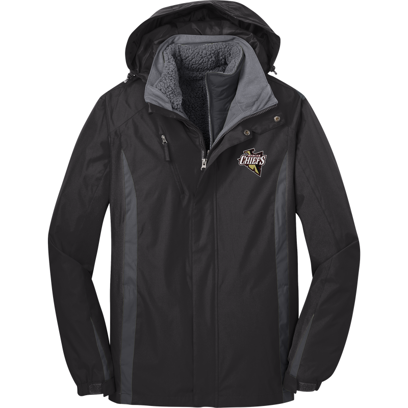 Mercer Chiefs Colorblock 3-in-1 Jacket