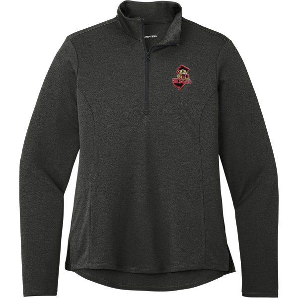 Jersey Shore Wildcats Ladies Endeavor 1/2-Zip Pullover