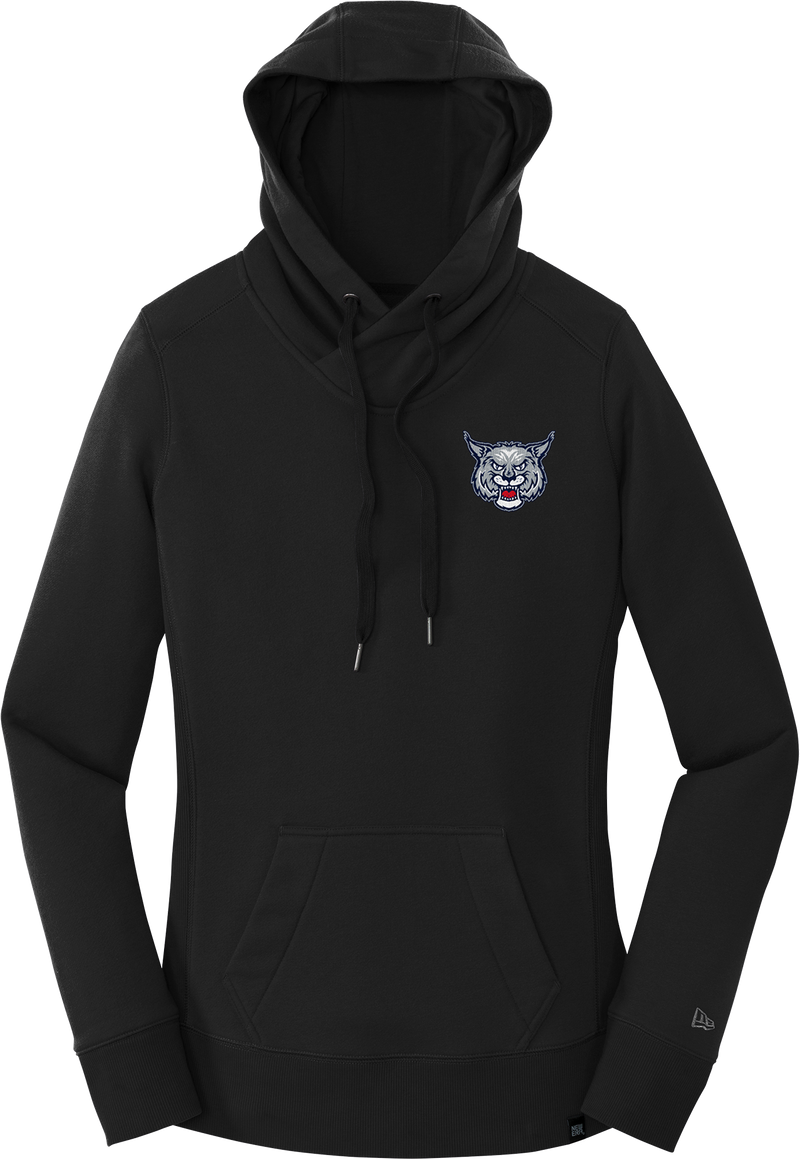 CT Bobcats New Era Ladies French Terry Pullover Hoodie