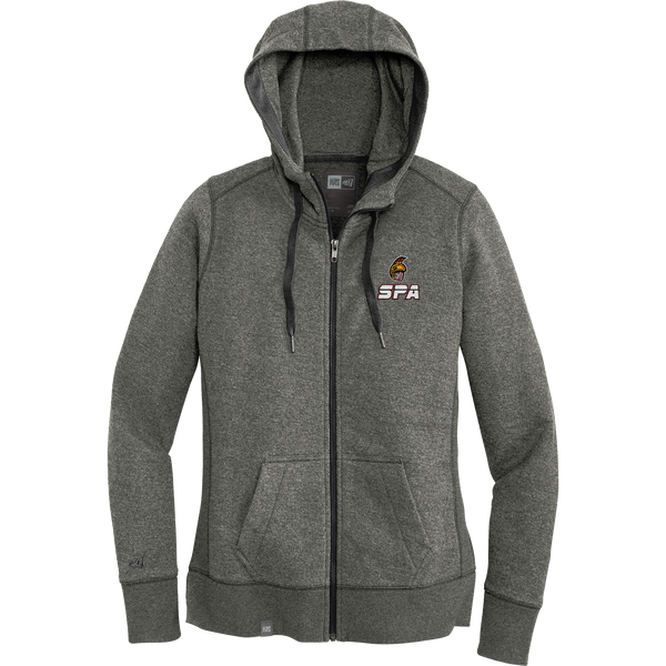 Seacoast Spartans New Era Ladies French Terry Full-Zip Hoodie