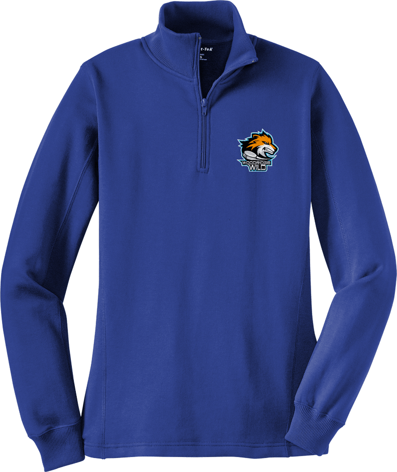 Woodridge Wild Ladies 1/4-Zip Sweatshirt