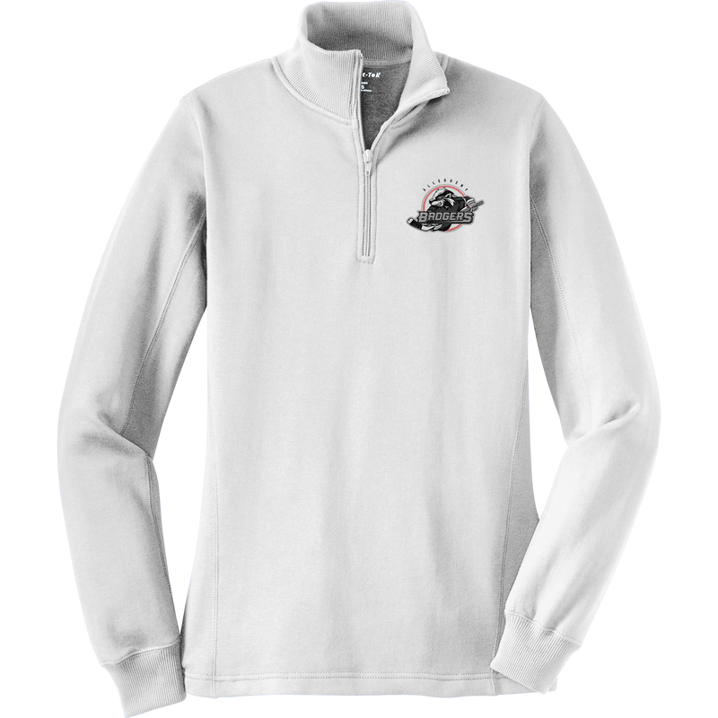 Allegheny Badgers Ladies 1/4-Zip Sweatshirt