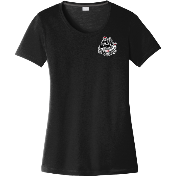 Grundy Senators Ladies PosiCharge Competitor Cotton Touch Scoop Neck Tee