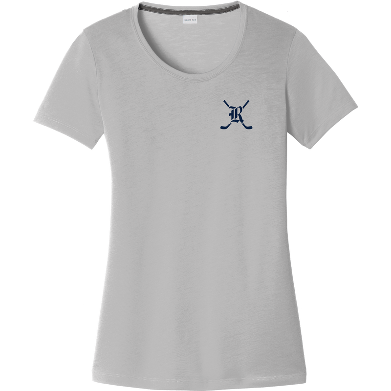 Randolph Middle School Ladies PosiCharge Competitor Cotton Touch Scoop Neck Tee