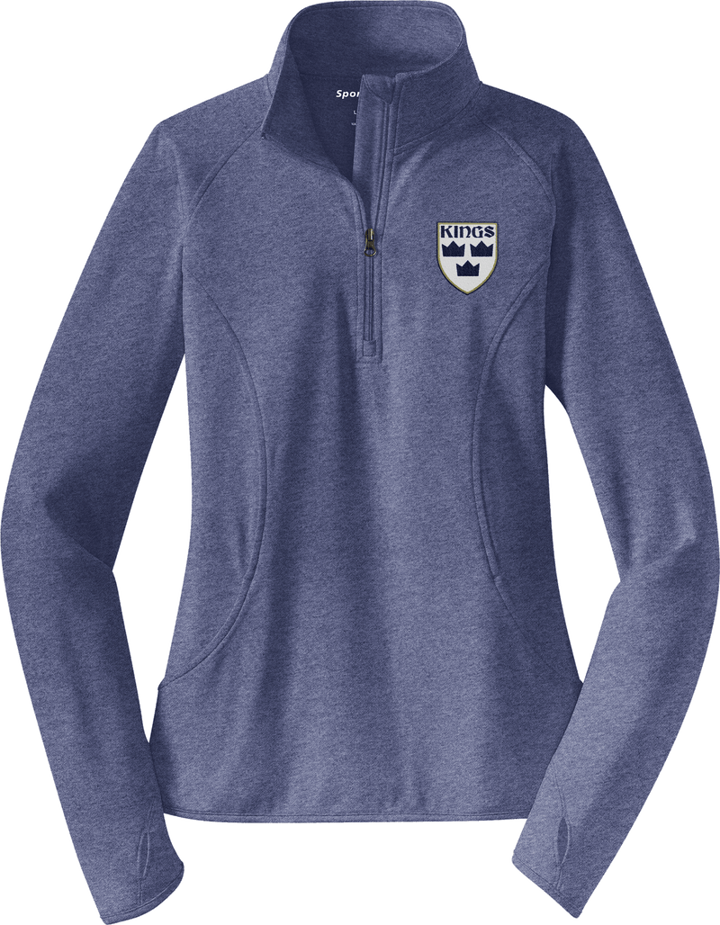 North Jersey Kings Ladies Sport-Wick Stretch 1/4-Zip Pullover