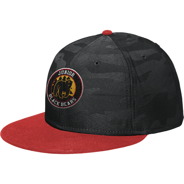 MD Jr. Black Bears New Era Camo Flat Bill Snapback Cap