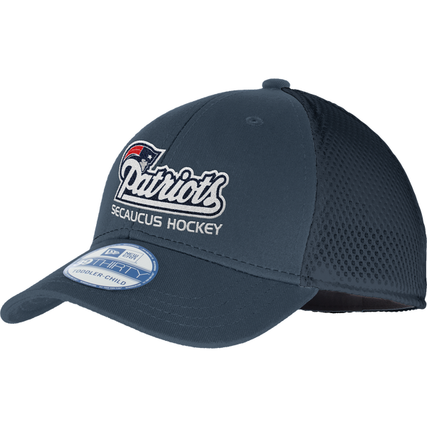 Secaucus Patriots New Era Youth Stretch Mesh Cap