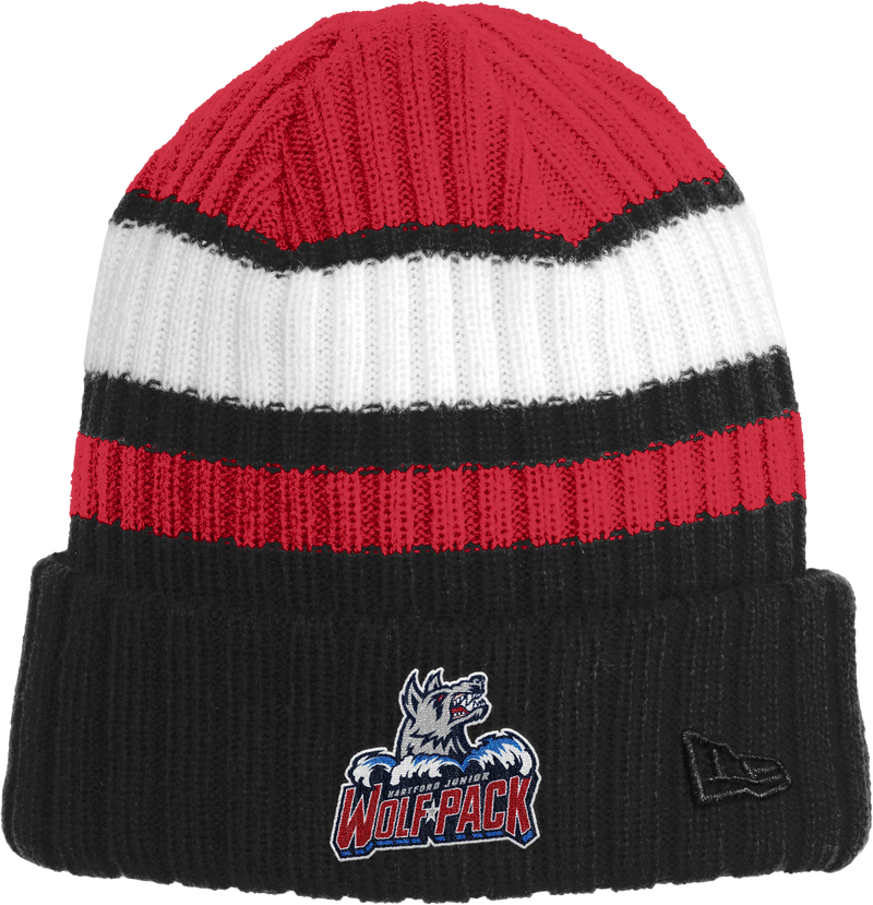 Hartford Jr. Wolfpack New Era Ribbed Tailgate Beanie