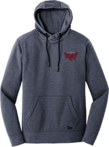 York Devils New Era Tri-Blend Fleece Pullover Hoodie