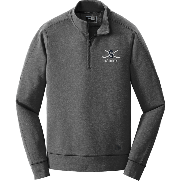 Midd South Hockey New Era Tri-Blend Fleece 1/4-Zip Pullover