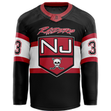 NJ Raiders Youth Player Reversible Sublimated Jersey