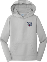 CT Bobcats Youth Performance Fleece Pullover Hooded Sweatshirt