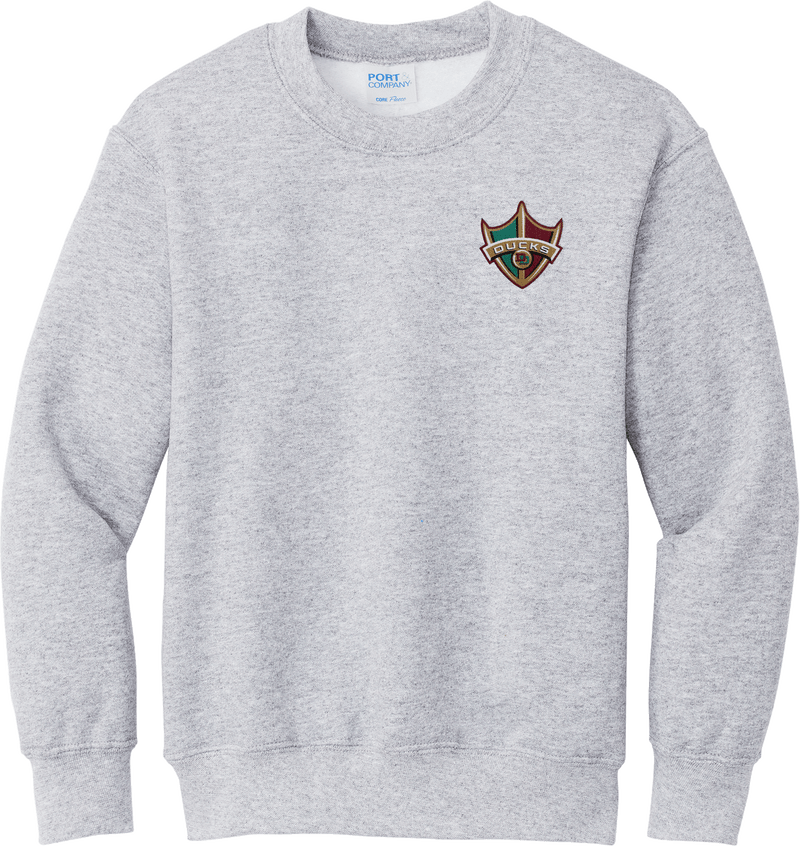 Delaware Ducks Youth Core Fleece Crewneck Sweatshirt