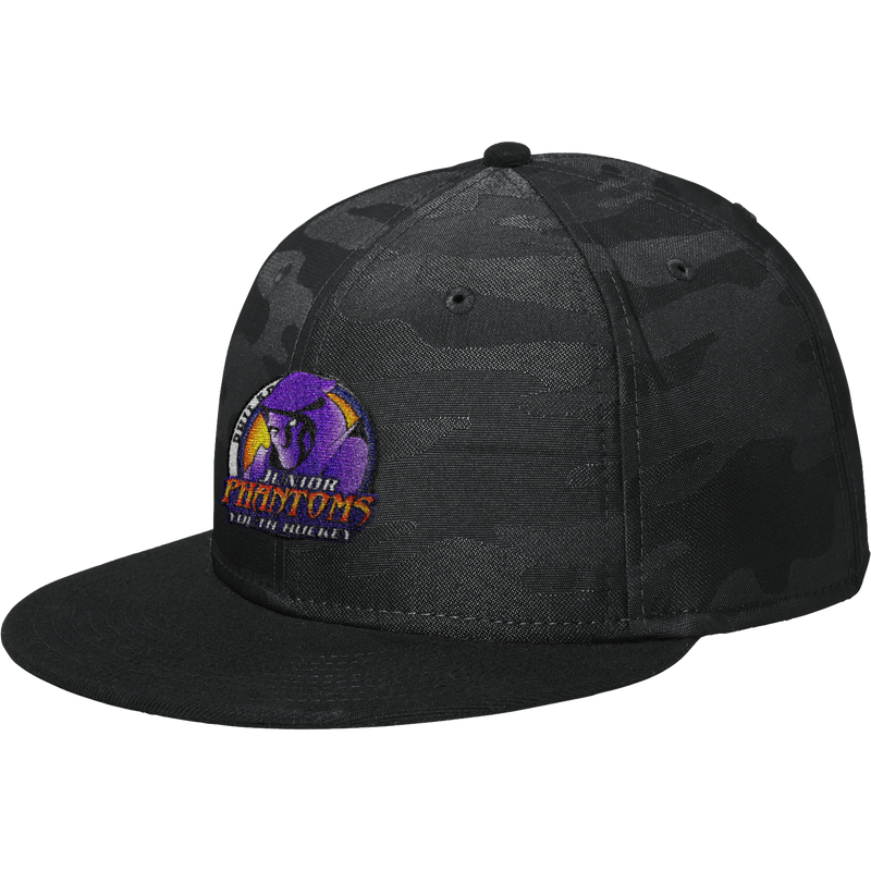 Jr. Phantoms New Era Camo Flat Bill Snapback Cap