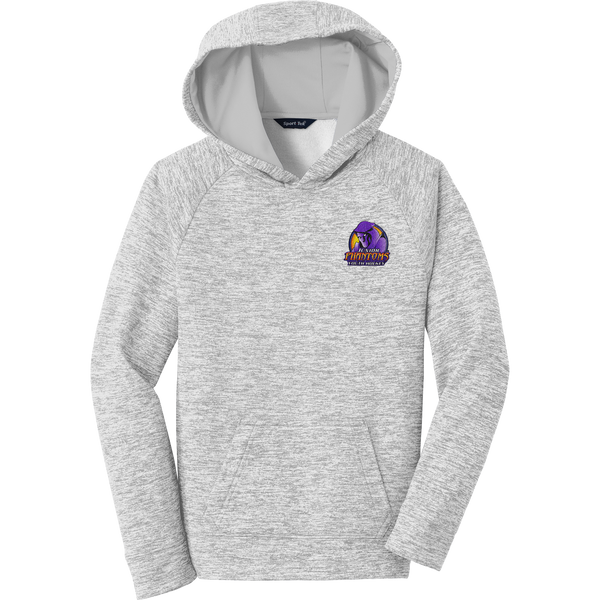 Jr. Phantoms Youth PosiCharge Electric Heather Fleece Hooded Pullover