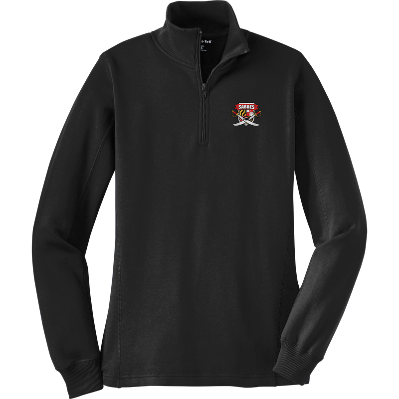 SOMD Sabres Ladies 1/4-Zip Sweatshirt