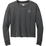 Grundy Senators New Era Ladies Tri-Blend Fleece Crop Crew