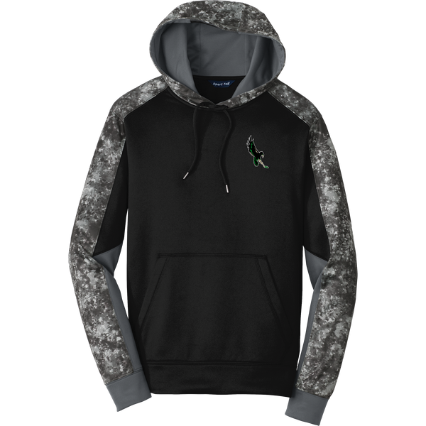 Wilmington Nighthawks Sport-Wick Mineral Freeze Fleece Colorblock Hooded Pullover