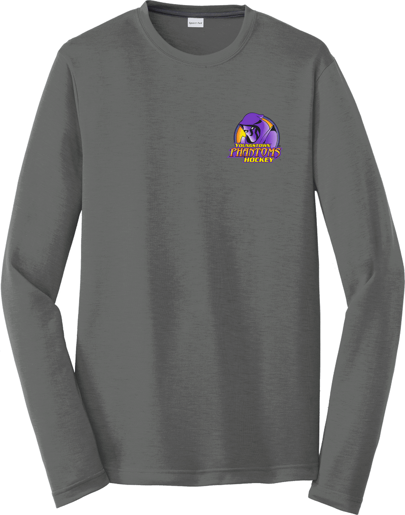 Youngstown Phantoms Long Sleeve PosiCharge Competitor Cotton Touch Tee