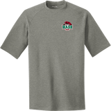 Wash U PosiCharge Tri-Blend Wicking Raglan Tee