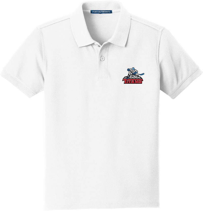 NJ Titans Youth Core Classic Pique Polo