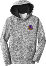 Youngstown Phantoms Youth PosiCharge Electric Heather Fleece Hooded Pullover