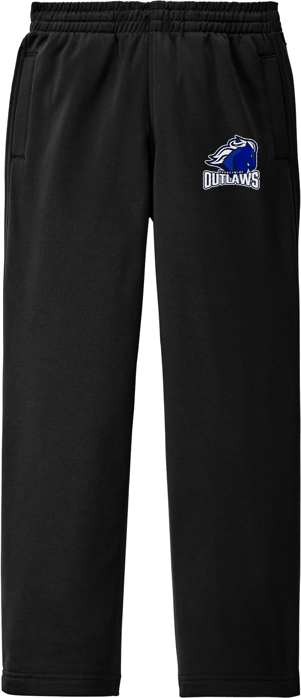 Brandywine Outlaws Youth Sport-Wick Fleece Pant