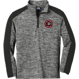 South Pittsburgh Rebellion Youth PosiCharge Electric Heather Colorblock 1/4-Zip Pullover