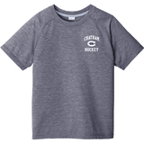 Chatham Hockey Youth PosiCharge  Tri-Blend Wicking Raglan Tee