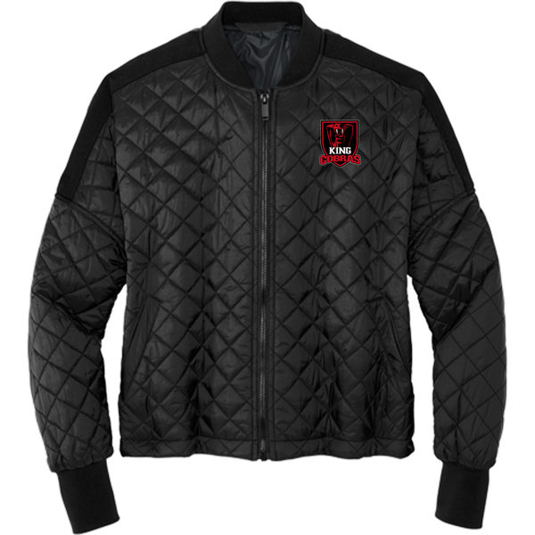 King Cobras Mercer+Mettle Womens Boxy Quilted Jacket