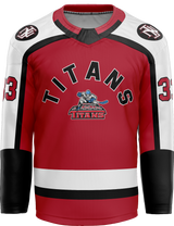 NJ Titans Tier 1 Adult Player Sublimated Jersey